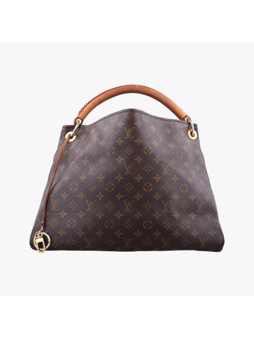 Louis Vuitton Artsy MM Monogram Brown Canvas Shoulder Bag